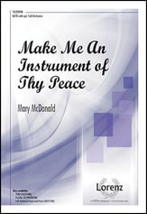 Make Me an Instrument of Thy Peace SATB choral sheet music cover